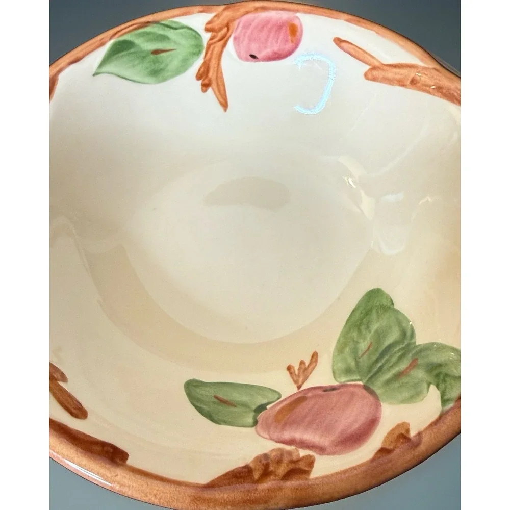 Vintage Franciscan Apple Coupe Cereal Bowl Ceramic 6
